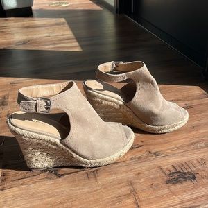 Tan wedges
